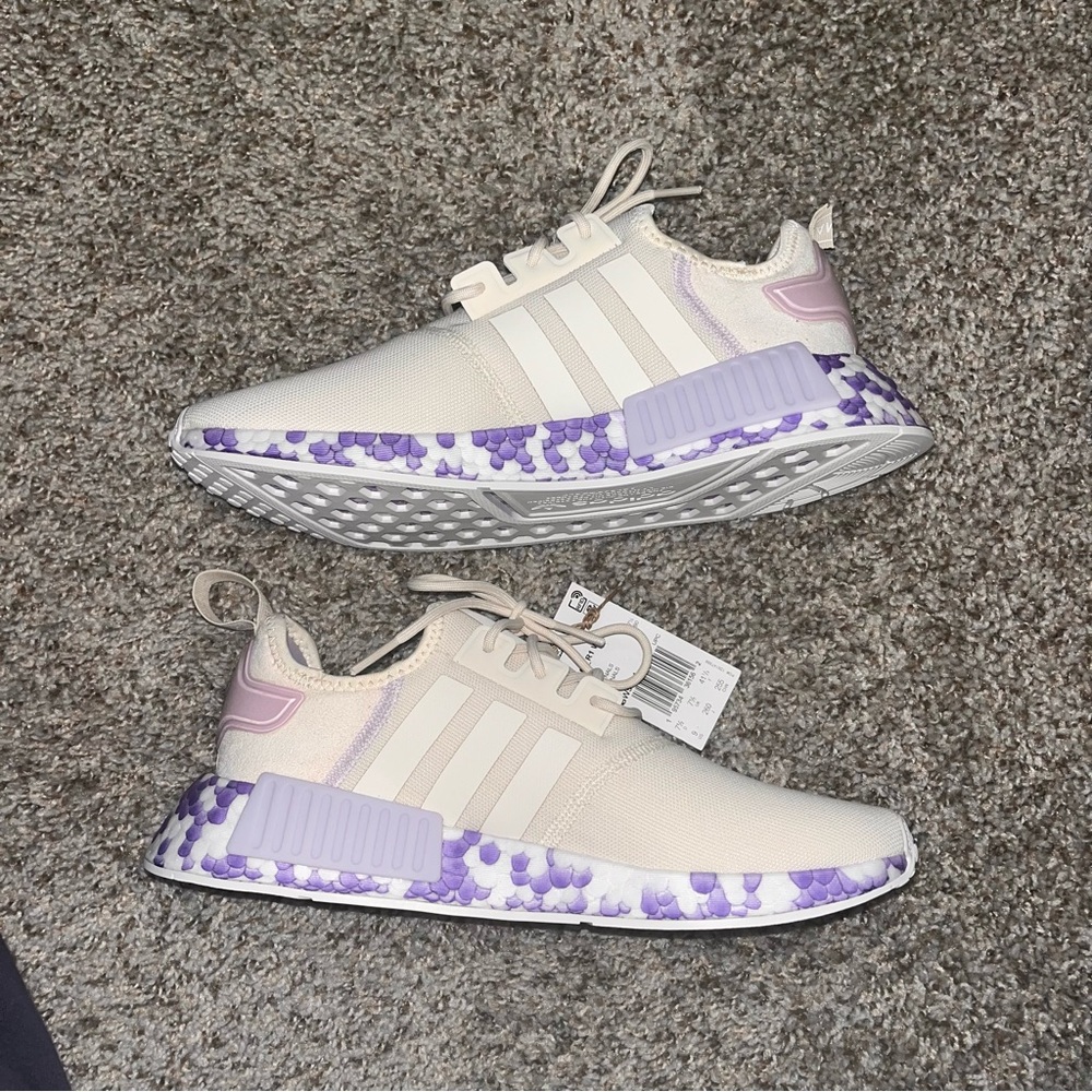 Adidas NMD R1 Tan/Purple